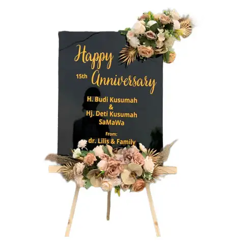 Papan Bunga Akrilik Kubang Puji